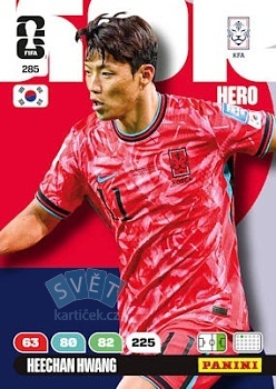Heechan Hwang South Korea Panini FIFA World Cup 2026 Adrenalyn XL #285